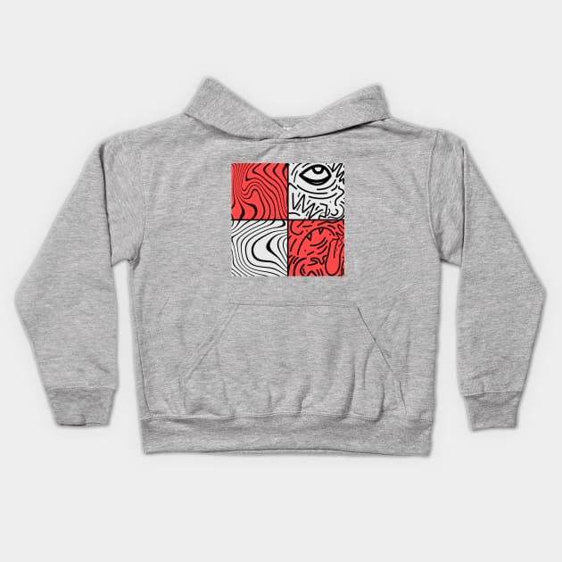 PewDiePie inspired :) Kids Hoodie by hrcreates